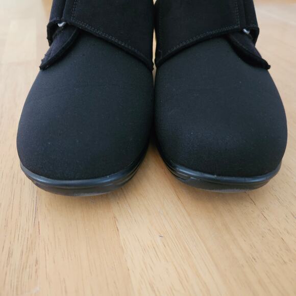 OrthoFeet Women's Wichita Diabetic Comfort Shoes - Black - sz 8.5 Wide EUC - Picture 2 of 9